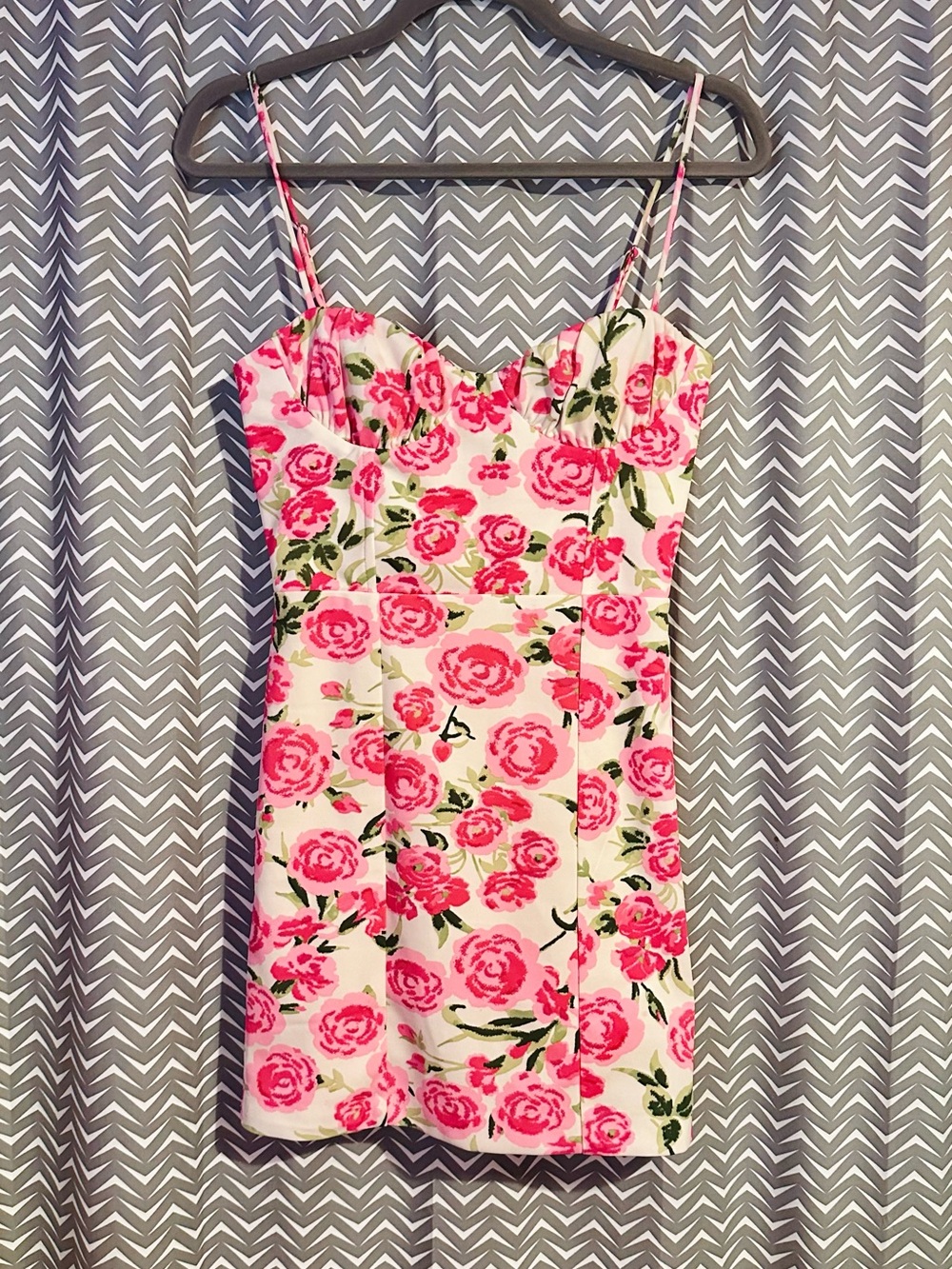 NWOT ZARA | Zara Floral Bustier Mini dress, Small - Picture 3 of 7